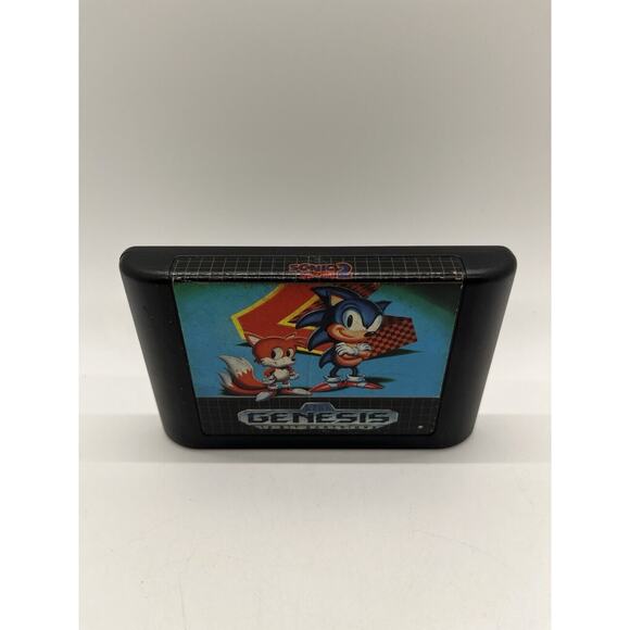Sonic the Hedgehog 2 for SEGA Genesis (1992) - TESTED - Picture 1 of 6